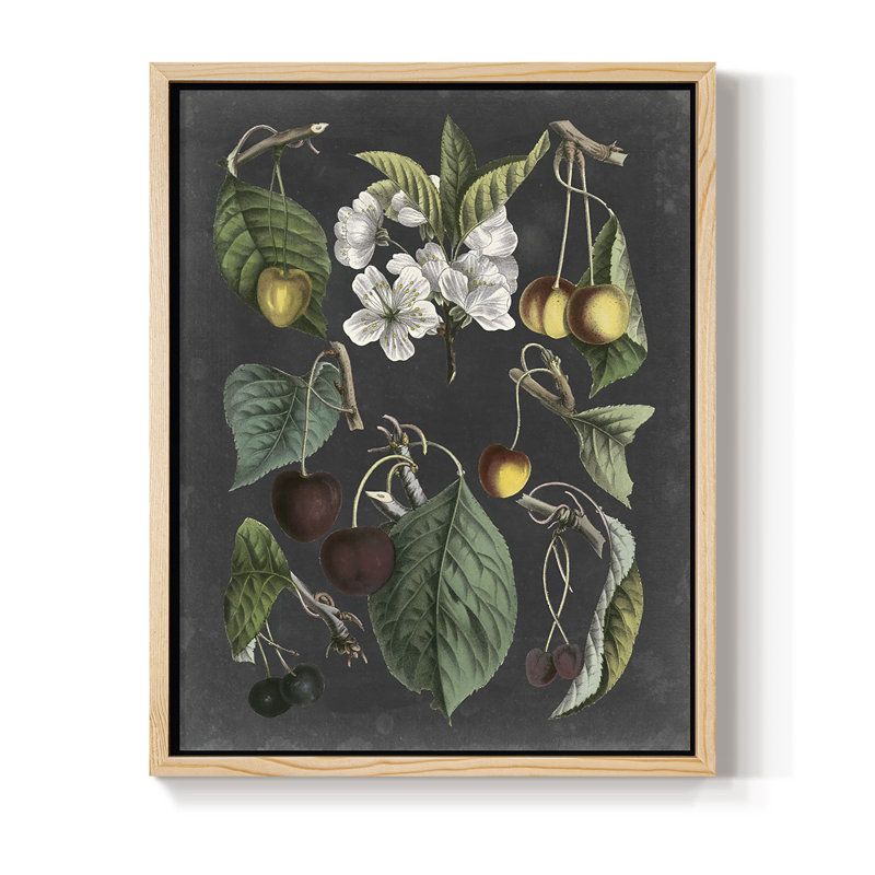 Orchard Variétés II, reproduction encadrée - bois massif, H 11 po x l 9 po