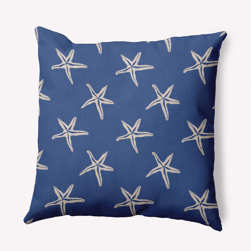  Housse et insert de coussin décoratif en polyester, Bleu marine, 16 po x 16 po
