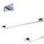 Riva 3 Piece Bathroom Hardware Set