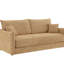 Canapé Cadie Mocha Chenille avec 2 coussins (peut se transformer en canapé-lit)-447186702