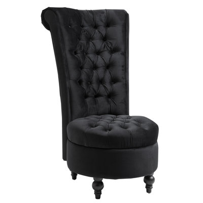 Demarian 25.59'' Wide Tufted Armless -  Alcott HillÂ®, CB378D44068D4DBA9970A1A5AE65B472