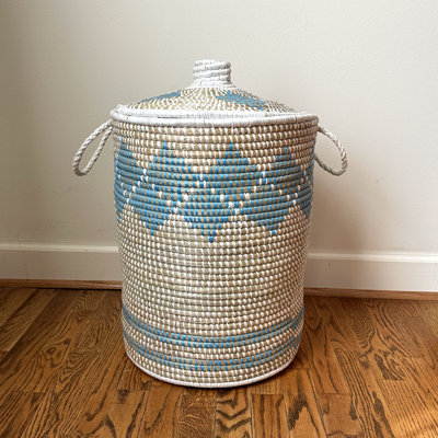 Moonj Hand Woven Seagrass Laundry Hamper