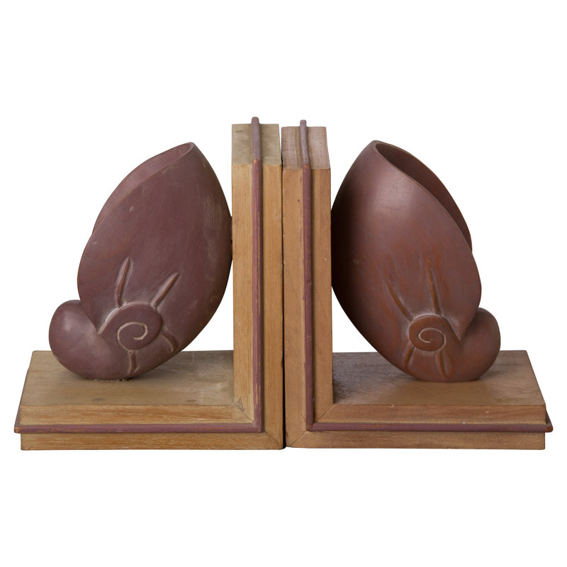 Wood Bookends