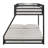 Kutcher Twin-over-Full Iron Standard Bunk Bed-1912030037