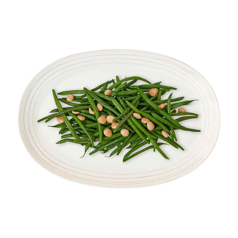 Bilbao 17" Platter, Whitewash 