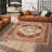 Chemesh Rectangle Area Rug with Non-Slip Backing-713178844-713138786