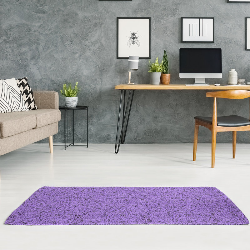 Chenille Indoor Rug, Rectangle 5' x 7'