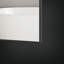 Miroir carré 36 po x 36 po en aluminium et aluminium sans distorsion - noir mat, deux options d'installation Cove-528157637-528157633