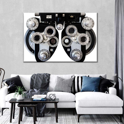 Optique optique sur toile