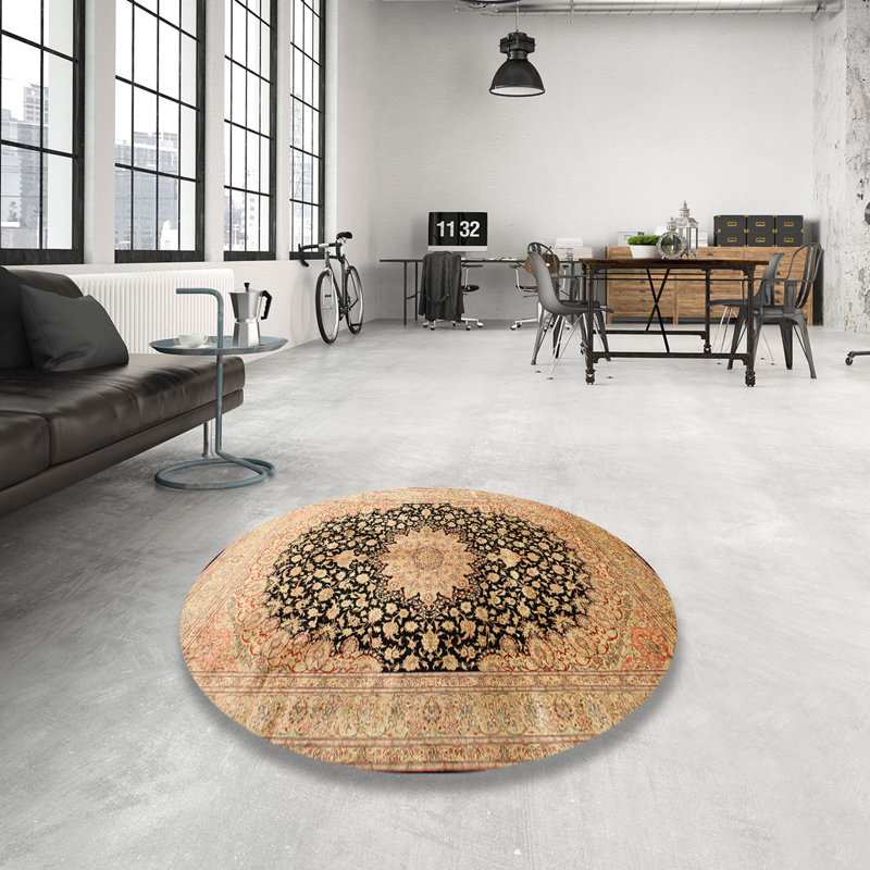 Demi-Lee Oriental Indoor Rug, Round 7'