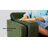 Upland Premium Top Grain Leather 3-Seater Sofa with Reversible Cushions
