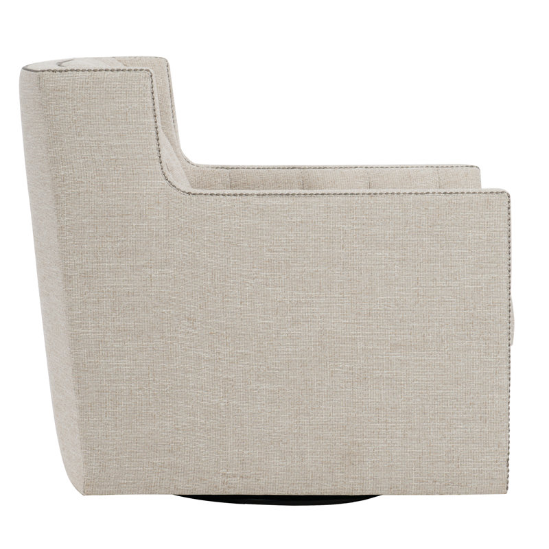 Candace Swivel Wingback Chair, Cream