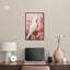 «Talking Too Blush», art mural floral élégant par Art Remedy-104628352-104628366