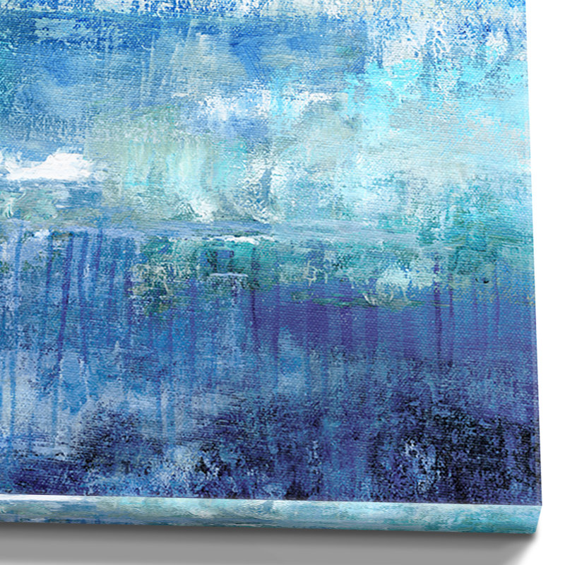 Morning Mist - Reproduction d'art sur toile, H 30 po x l 40 po x P 1,5 po