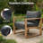 Arunas 7-Person Patio Conversation Set with Cushions