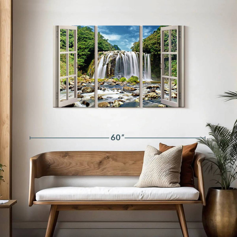 Cascade Alvord, H 28 po x l 45 po