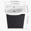 23" Freestanding Bathroom Vanity with Sink, Soft Close Doors,-107144513