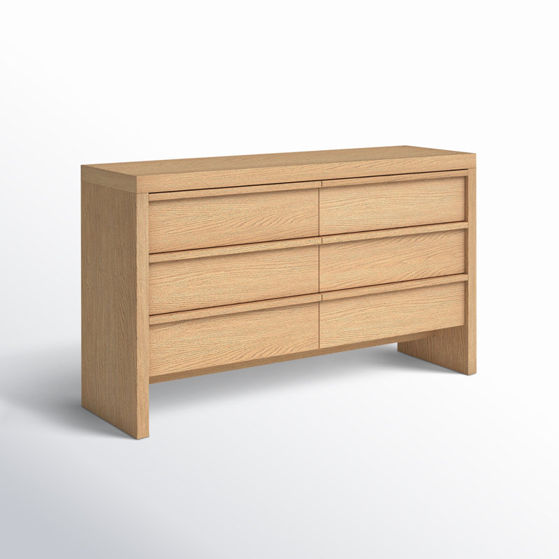 Sedona 60'' W 6 - Drawer Dresser, Natural