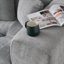 Canapé modulaire rembourré en tissu de lin avec repose-pieds Kay Crumley 4 pièces Kay-544147619-563017047
