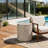 Outdoor LightWeight Concrete Side Table