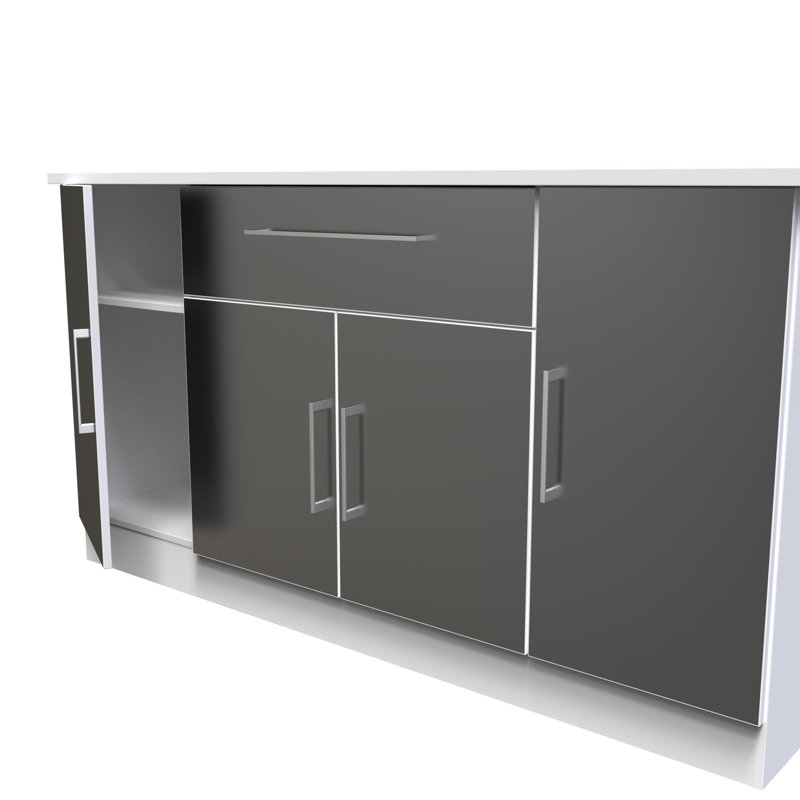 Bluntson 144cm Sideboard, Black