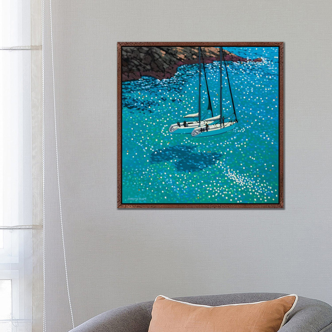 Turquoise Bay Rendezvous von Gordon Hunt - Galerie-verpackte Leinwand Giclée auf Leinwand