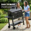 Outsunny 137.5cm W Charcoal Grill
