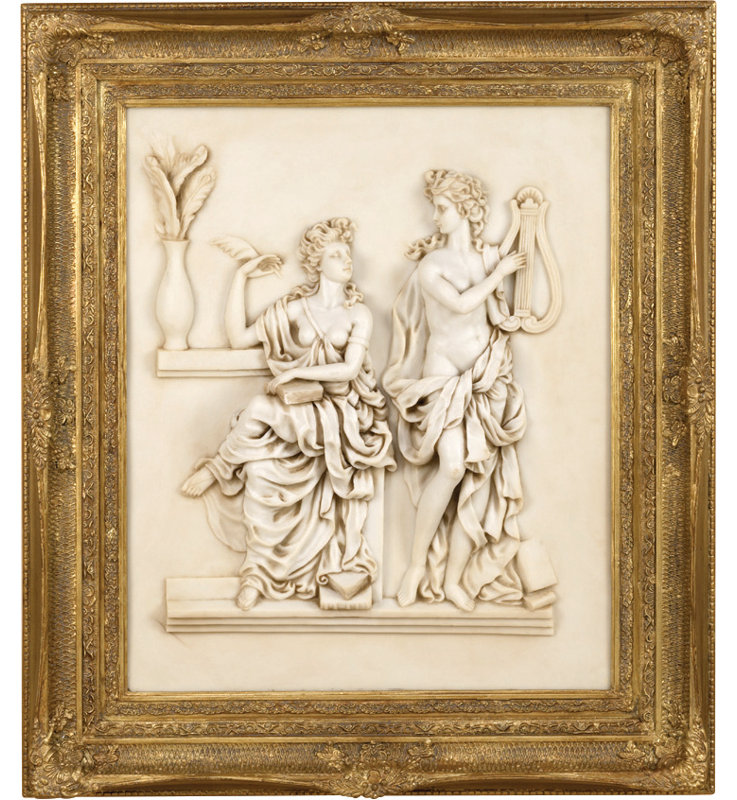 Relief Framed Print