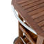 Chariot-bar en bois Porsha