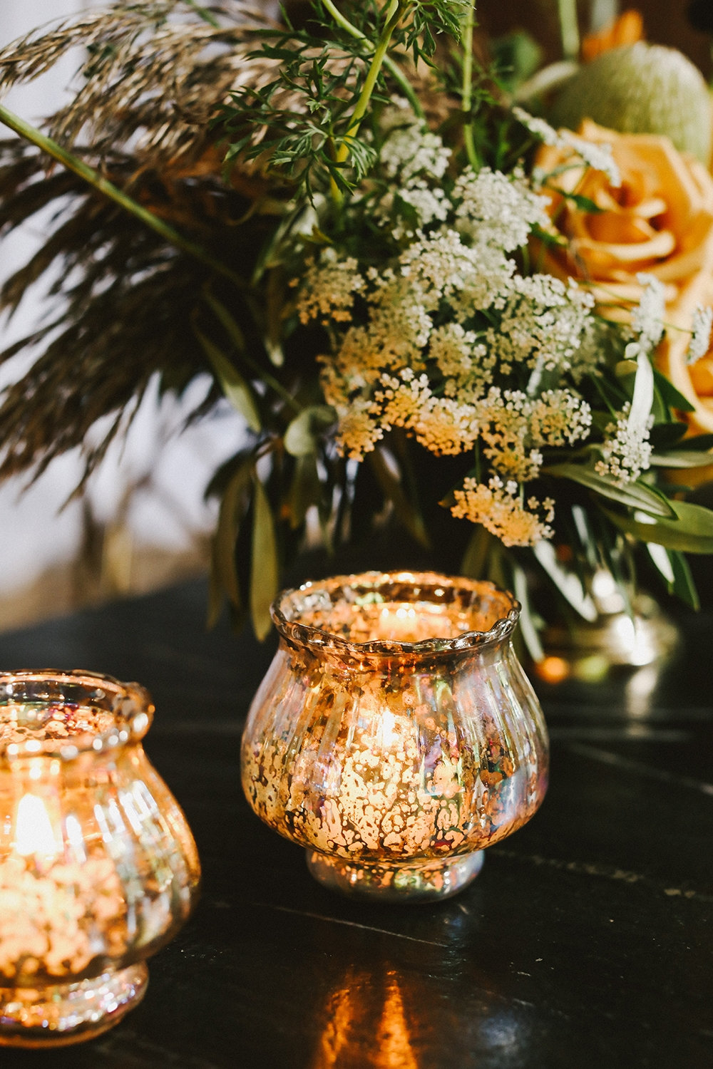 Glass Votive Candle Holder, 3.25" H x 3.5" W x 3.50" D