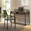 Bureau d'écriture Techni Mobile, moderne, noyer, peu encombrant et élégant pour la maison