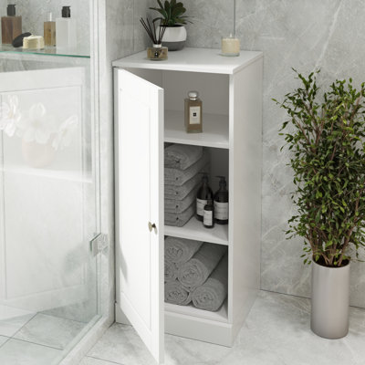 Chadderton 16.5" W Solid Wood Bathroom Cabinet