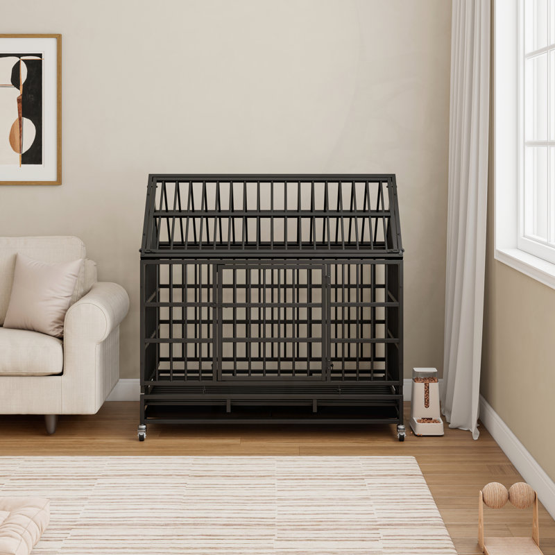 Versatile Folding Dog Crate with Special Design for Large Dogs