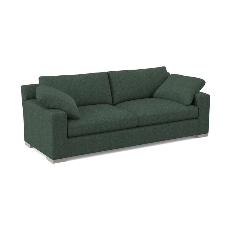 Morgan Sofa, Bisque, White Caps Fog Viscose