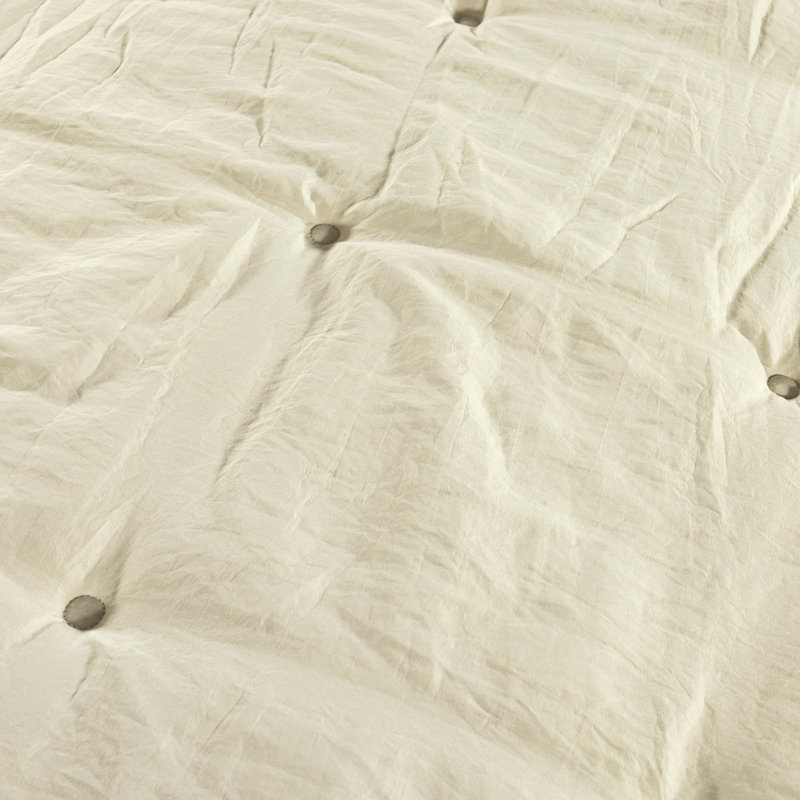 Tapis de jeu pour bébé avec bordure en polyester Lush Décor, Naturel
