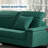 Caicedo 113.38''W Upholstered Sectional Sofa with Chaise-1576630316
