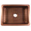 Grille de fond d'évier de cuisine brun antique 25 po x 17 po SinkSense Foster