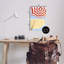 "Striped Beach Umbrella", ensemble de 2 plaques murales par June Erica Vess