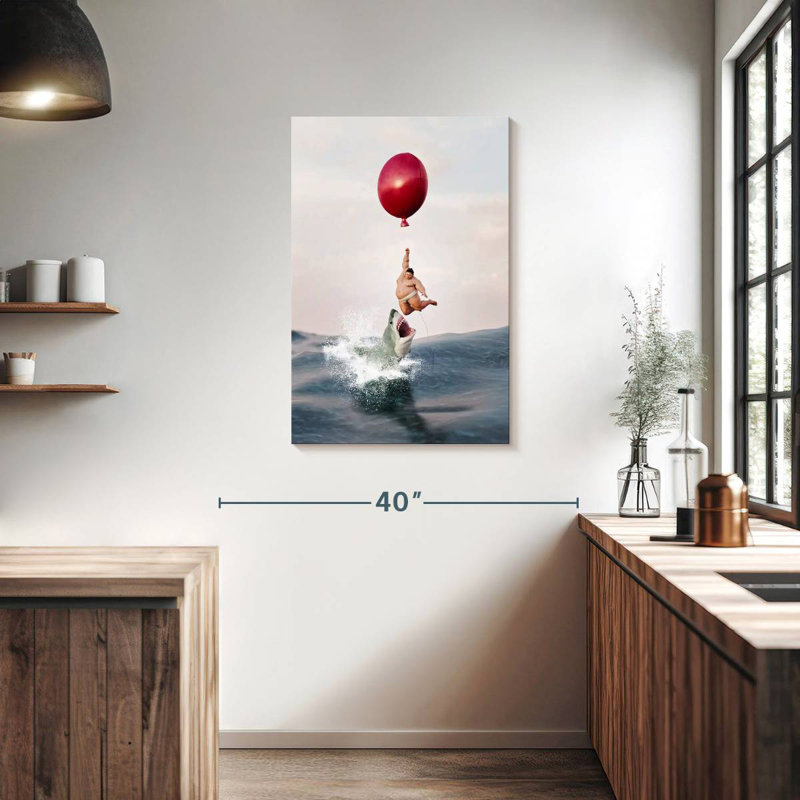Sireci Sumo Shark Escape, 36" H x 24" W