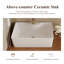 Meuble-lavabo flottant 31,5 po Mid-Century