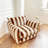 40" W Oversized Striped Accent Chair, Modern Coastal Armchair with Plinth Base and Reversible Cushions, Lounge Chair and a Half for Living Room-2071561798-2050193184
