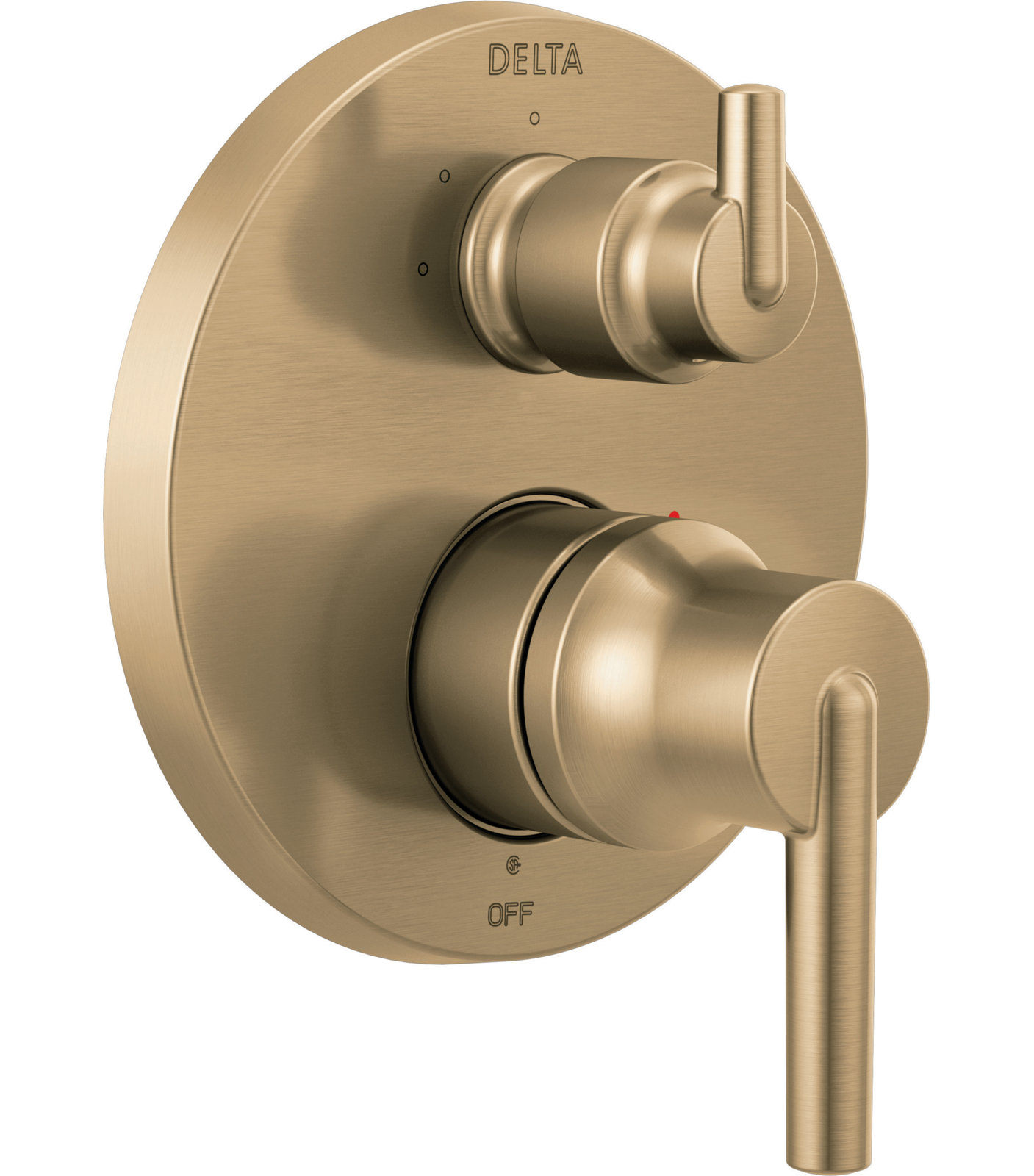 Trinsic 14 Series 3-Setting Shower Diverter Trim, Champagne Bronze