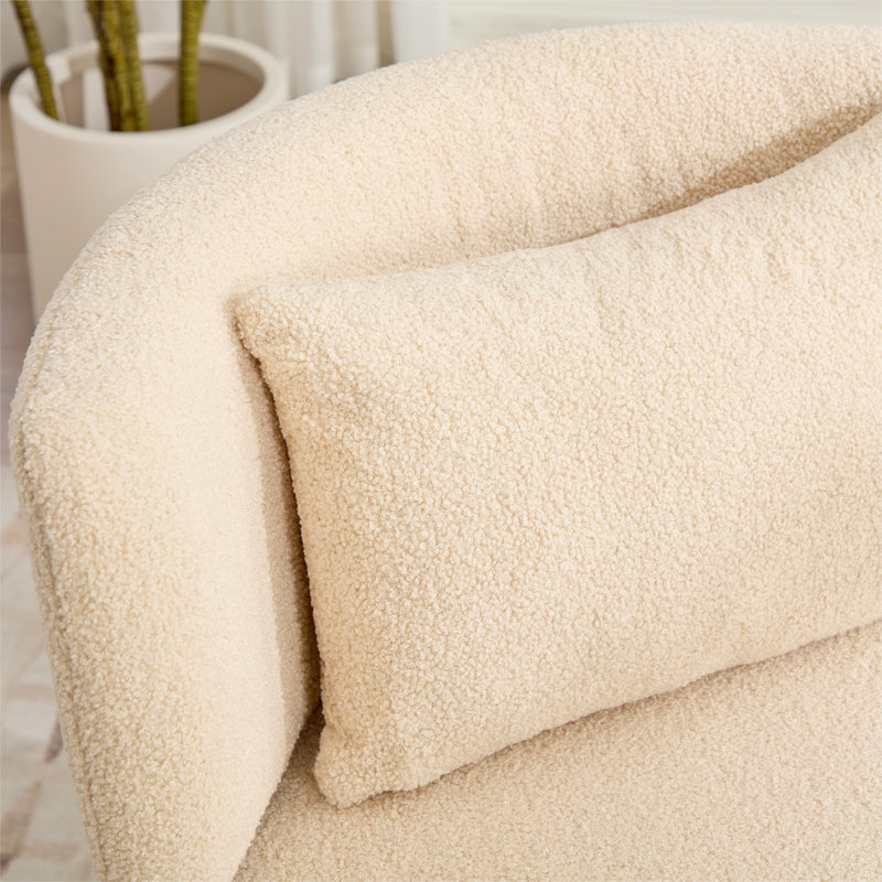 Caidee 26,3 po de largeur, Ours en peluche avoine