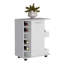 Îlot de cuisine Wynne avec rangement et armoire