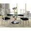 Microfibre et chaises d'appoint en métal (ensemble de 2)