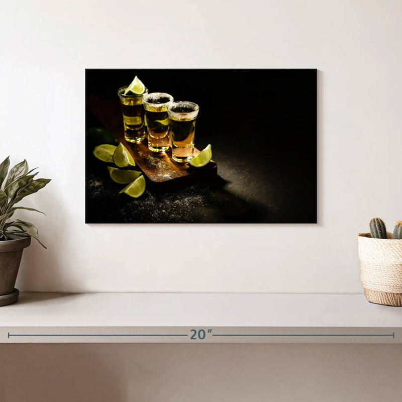 Yarlin Tequila Shots, 8" H x 12" W