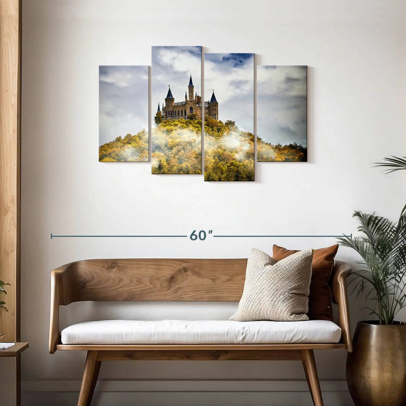 Lilie Hohenzollern Castle, H 27 po x l 43 po
