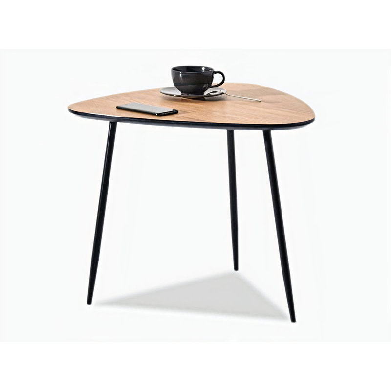Murchison Three Leg Coffee Table, 47cm H x 59cm W x 56cm D, Brown