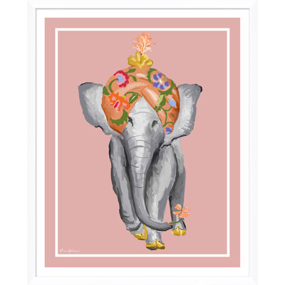 Procession In Orange Giclee Print by Dana Gibson