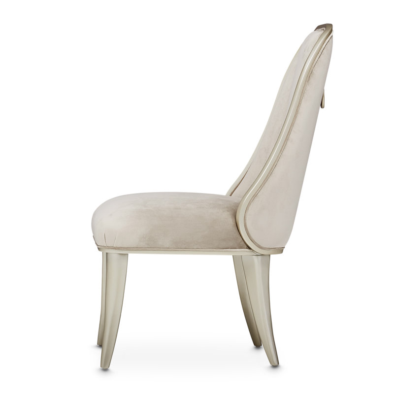 Villa Cherie Tufted Dining Side Chair, Porcini